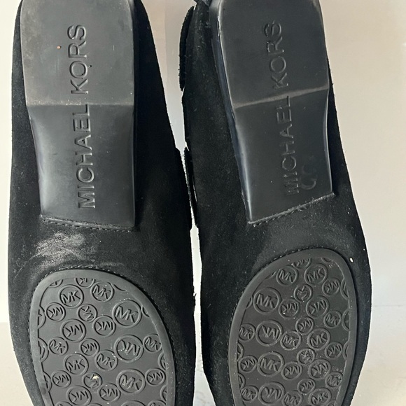 Michael Kors Sutton Black Suede Loafers size 7.5 - Picture 5 of 7